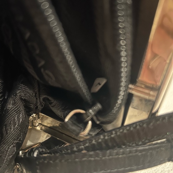 Authentic Prada Nero Tessuto nylon Prada Cernier shoulder bag - Picture 9 of 9